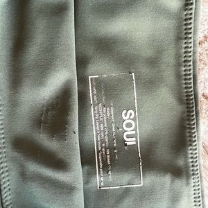 Soul Cycle Green Leggings